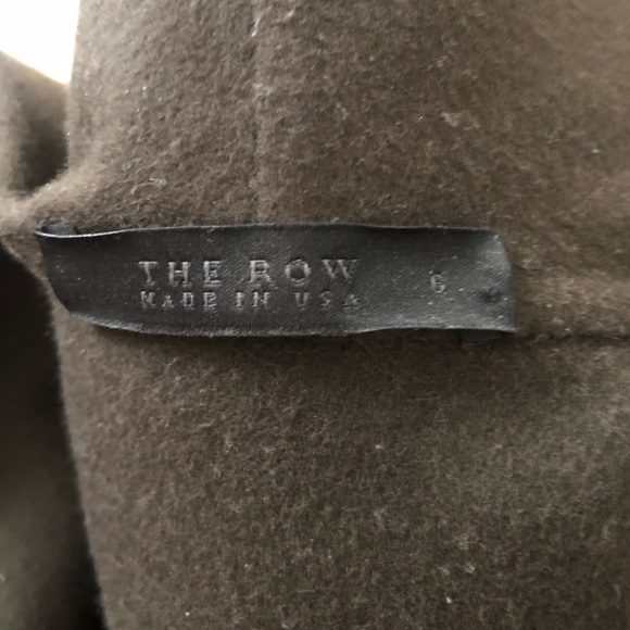 🙌🏻SOLD LAST CHANCE👀THE ROW 100% Wool Coat - Picture 4 of 6